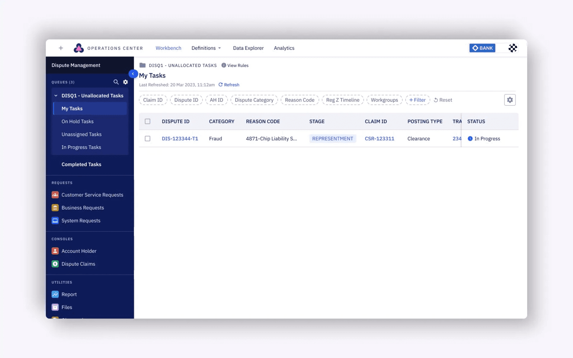 Token Management System